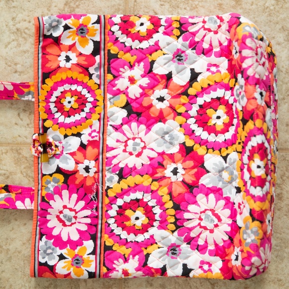Vera Bradley Tote Pixie Blooms Purse Bag NWT - Picture 4 of 5